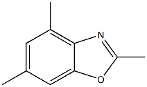 2,4,6-Trimethylbenzoxazole Structure