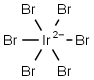 Hexabromoiridate (IV) Struktur