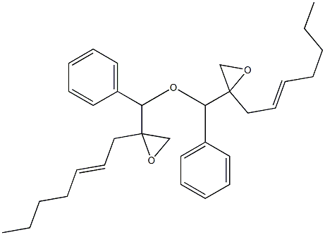 2-(2-Heptenyl)phenylglycidyl ether 结构式