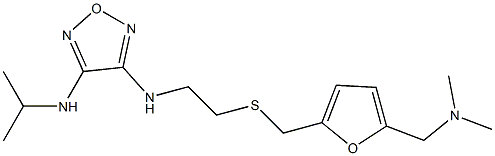 3-[[2-[[[5-[(Dimethylamino)methyl]furan-2-yl]methyl]thio]ethyl]amino]-4-isopropylaminofurazan