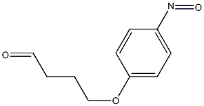 4-(4-Nitrosophenoxy)butanal,,结构式