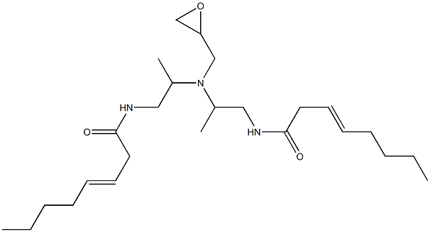 N,N-Bis[2-(3-octenoylamino)-1-methylethyl]glycidylamine|