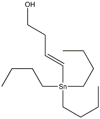 4-(Tributylstannyl)-3-butene-1-ol,,结构式