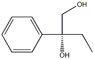 (2R)-2-Phenyl-1,2-butanediol Struktur