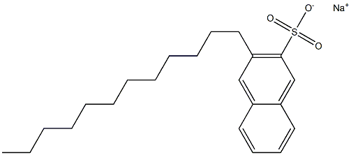 3-Dodecyl-2-naphthalenesulfonic acid sodium salt