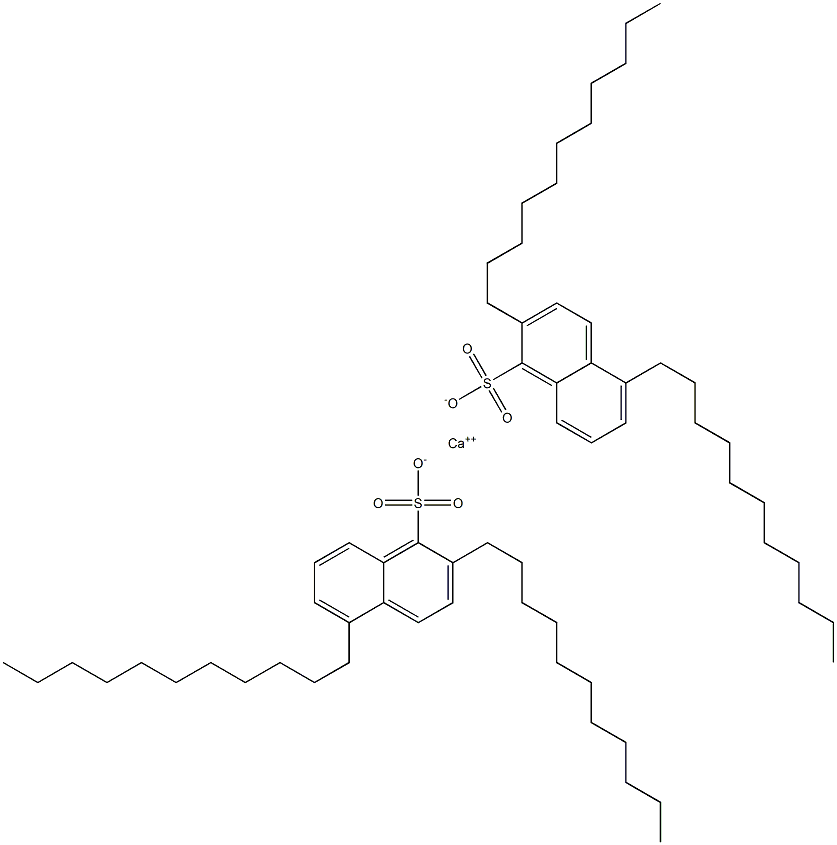 Bis(2,5-diundecyl-1-naphthalenesulfonic acid)calcium salt