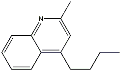 4-Butyl-2-methylquinoline Structure