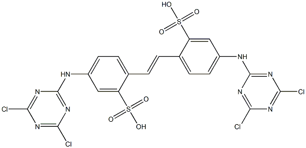 4,4'-Bis(4,6-dichloro-1,3,5-triazin-2-ylamino)-2,2'-stilbenedisulfonic acid