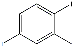 1,4-Diiodo-2-methylbenzene Structure