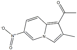 1-Acetyl-2-methyl-6-nitroindolizine