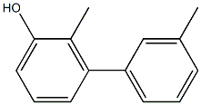 2-Methyl-3-(3-methylphenyl)phenol Structure