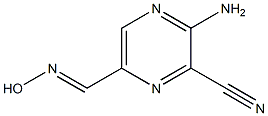 2-Amino-5-[(hydroxyimino)methyl]pyrazine-3-carbonitrile