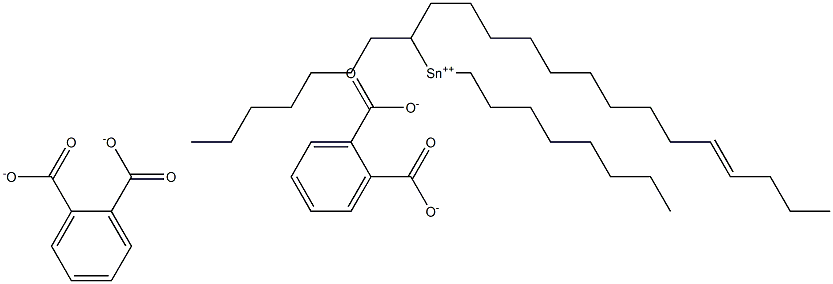 Bis[phthalic acid 1-(10-tetradecenyl)]dioctyltin(IV) salt|