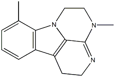 2,3,5,6-Tetrahydro-3,10-dimethyl-1H-3,4,10b-triazafluoranthene