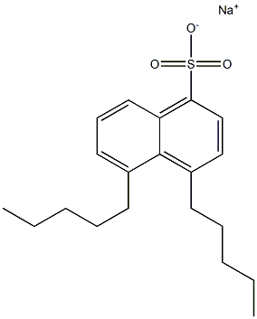 4,5-Dipentyl-1-naphthalenesulfonic acid sodium salt