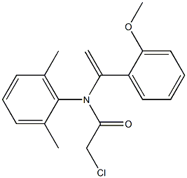 N-[1-(2-Methoxyphenyl)vinyl]-N-(2,6-dimethylphenyl)-2-chloroacetamide