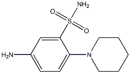 5-Amino-2-(piperidino)benzenesulfonamide Structure