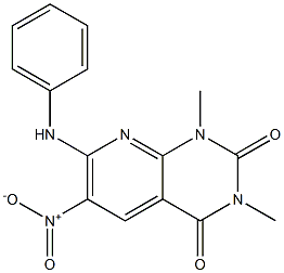 7-Anilino-1,3-dimethyl-6-nitropyrido[2,3-d]pyrimidine-2,4(1H,3H)-dione