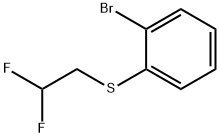 (2-BROMOPHENYL)(2,2-DIFLUOROETHYL)SULFANE