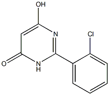 2-(2-CHLOROPHENYL)-6-HYDROXY-4(3H)-PYRIMIDINONE,1025029-46-2,结构式