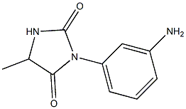 3-(3-aminophenyl)-5-methylimidazolidine-2,4-dione