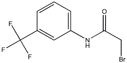 2-bromo-N-[3-(trifluoromethyl)phenyl]acetamide 化学構造式