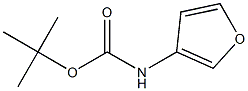 Boc-3-Aminofuran Struktur