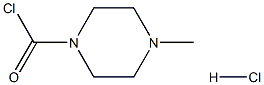 1-chloroformyl-4-methylpiperazine hydrochloride Structure