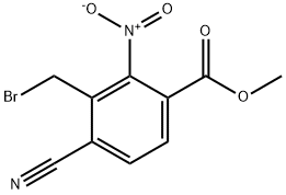  3-(溴甲基)-4-氰基-2-硝基苯甲酸甲酯