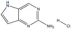 2-Amino-5H-pyrrolo[3,2-d]pyrimidinehydrochloride|