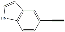 5-Ethynylindole,,结构式