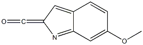 2-Carbonyl-6-methoxyindole 化学構造式