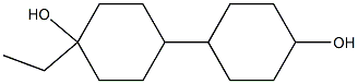 4-ethylbi(cyclohexan)-4-ol 化学構造式