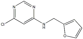 N-(6-Chloro-4-pyrimidinyl)-N-(2-furylmethyl)amine Struktur