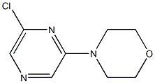 4-(6-Chloro-2-pyrazinyl)morpholine Structure