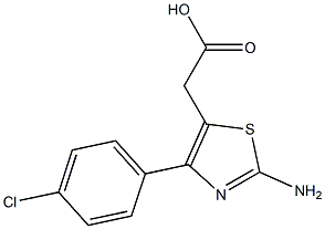 [2-Amino-4-(4-chloro-phenyl)-thiazol-5-yl]-acetic acid