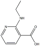 2-(Ethylamino)nicotinic acid Structure