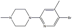 1-(5-Bromo-4-methyl-2-pyridinyl)-4-methylpiperazine