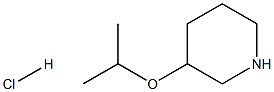 3-Isopropoxypiperidine hydrochloride Structure