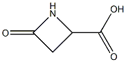 4-Oxo-2-azetidinecarboxylic acid,,结构式