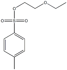 2-Ethoxyethyl 4-methylbenzenesulfonate 结构式