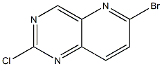 6-bromo-2-chloropyrido[3,2-d]pyrimidine,,结构式