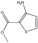 3-氨基噻吩甲酸甲酯, , 结构式