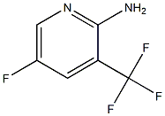 2-Amino-5-fluoro-3-(trifluoromethyl)pyridine Struktur