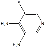 3,4-Diamino-5-fluoropyridine 化学構造式