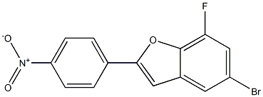  5-bromo-7-fluoro-2-(4-nitrophenyl)benzofuran