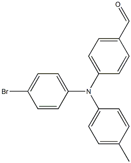 4-((4-bromophenyl)(p-tolyl)amino)Benzaldehyde Struktur