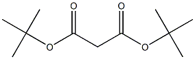 Di-tert-butyl malonate Struktur