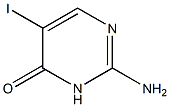 2-amino-5-iodo-4-oxo-3,4-dihydropyrimidine Structure