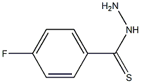 4-fluorobenzenecarbothiohydrazide Structure